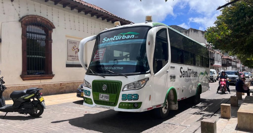 Transporte colectivo busetas Pamplona